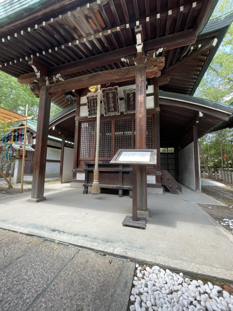 玉春神社・玉繁神社、白玉神社、七夕神社